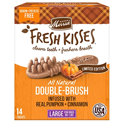 0022808660798 - MERRICK FRESH KISSES ORAL CARE DENTAL DOG TREATS FOR LARGE DOGS OVER 50 LBS