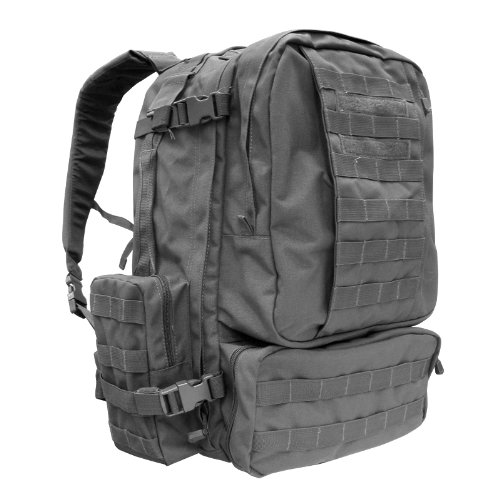 0022886125028 - CONDOR 3 DAY ASSAULT PACK (BLACK, 3038-CUBIC INCH)