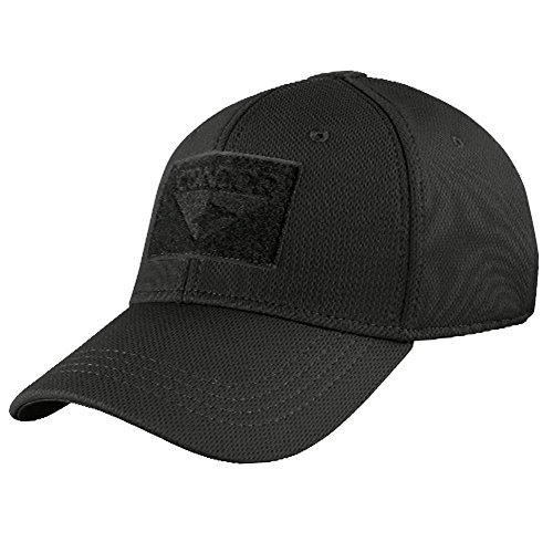 0022886254544 - CONDOR MEN'S OUTDOOR FLEX TACTICAL CAP (BLACK, L/XL)