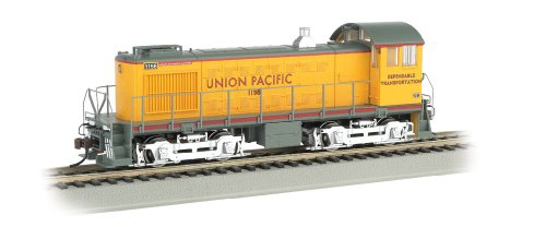 0022899631554 - BACHMANN INDUSTRIES #1156 S4 DIESEL LOCOMOTIVE DCC EQUIPPED UNION PACIFIC (DEPENDABLE TRANSPORTATION) TRAIN CAR, N SCALE