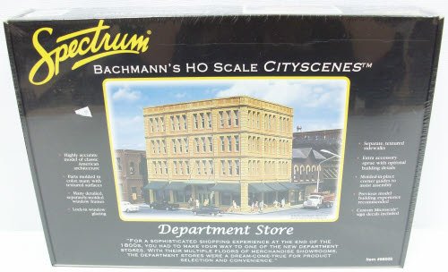 0022899880068 - BACHMANN INDUSTRIES CITYSCENES BUILDING KIT DEPARTMENT STORE HO SCALE TRAIN