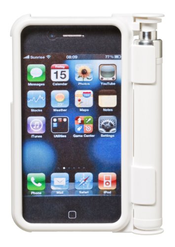 0023063156064 - SABRE RED SMARTGUARD PEPPER SPRAY CASE FOR IPHONE 3, WHITE