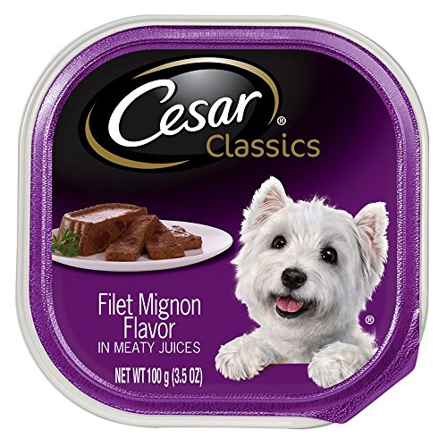 0023100017792 - CESAR CANINE CUISINE FILET MIGNON FLAVOR DOG FOOD TRAYS (PACK OF 24)