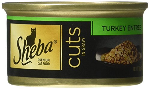 0023100103006 - PEDIGREE 24 PIECE SHEBA CAT CUTS TURKEY PET TREAT, 3 OZ
