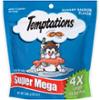 0023100105208 - TEMPTATIONS SAVORY SALMON FLAVOR SUPER MEGA PACK TREATS FOR CATS, 12 OZ