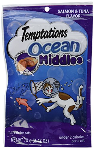 0023100106663 - TEMPTATIONS OCEAN MIDDLES CAT TREATS SALMON & TUNA