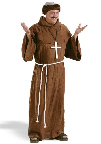 0023168054319 - BUYSEASONS COSTUMES ADULT, MEDIEVAL MONK, ONE-SIZE, 1 EA