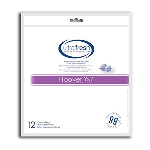 0023169138728 - HOOVER Y AND Z-MICRO FILTRATION BAG, 12 BAGS TREATED WITH ULTRA-FRESH FOR MODELS 4010100Y, 902481001, AH10165, 902419001, AH10040, 4010100Z AND 4010075Z