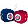 0023245680165 - CHICAGO CUBS OFFICIAL MLB FUZZY DICE BY FREMONT DIE 680165