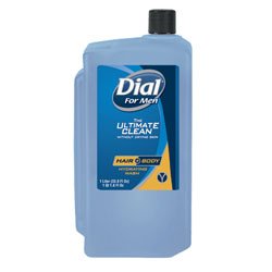 0023400100033 - DIAL 10003 HAIR AND BODY WASH FOR MEN, 1 LITER (CASE OF 8)