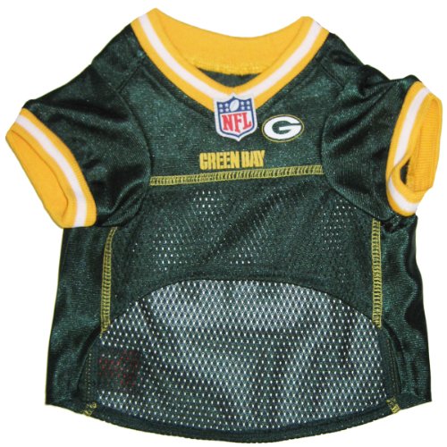 0023508005377 - PETS FIRST NFL GREEN BAY PACKERS JERSEY, X-SMALL
