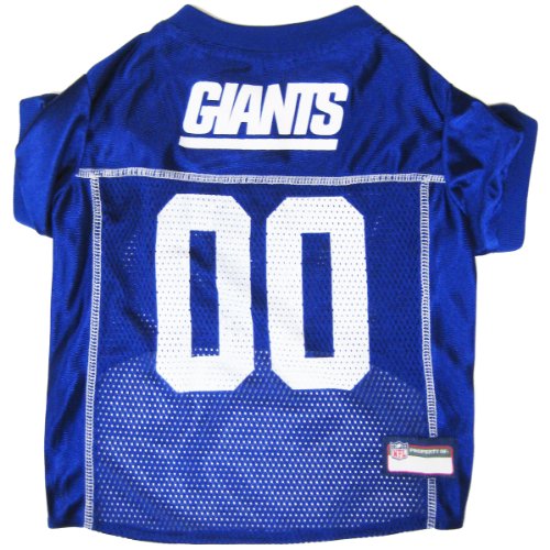 0023508015826 - PETS FIRST NFL NEW YORK GIANTS JERSEY APPAREL FOR PETS, X-LARGE