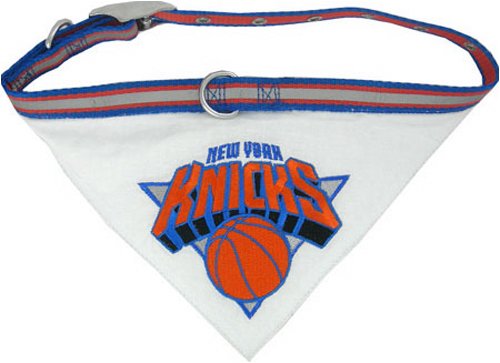  NBA BANDANA - NEW YORK KNICKS DOG BANDANA with