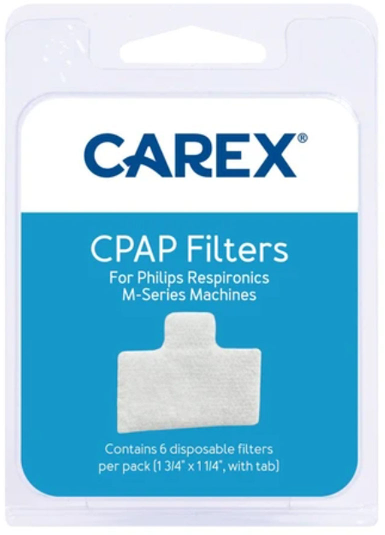 0023601071217 - CAREX CPAP FILTERS FOR PHILIPS RESPIRONICS M-SERIES MACHINES