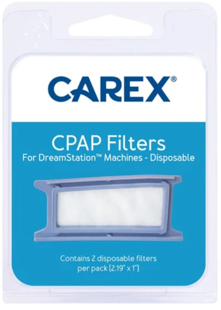 0023601071545 - CAREX - CPAP FILTERS FOR DREAMSTATION MACHINES, DISPOSABLE