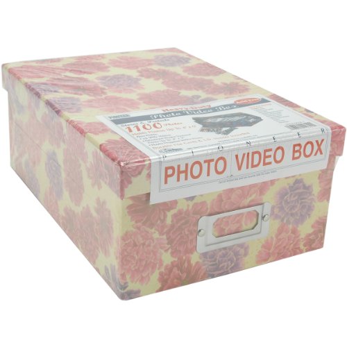0023602128224 - PIONEER B-1 PHOTO / VIDEO STORAGE BOX - HOLDS OVER 1,100 PHOTOS UP TO 4X7' OR 10