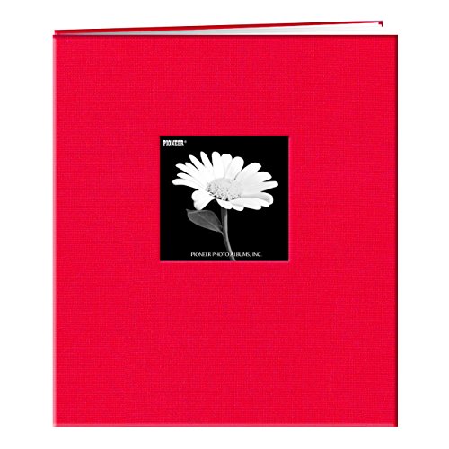 0023602626935 - PIONEER 8 1/2 INCH BY 11 INCH POSTBOUND FRAME COVER MEMORY BOOK, APPLE RED