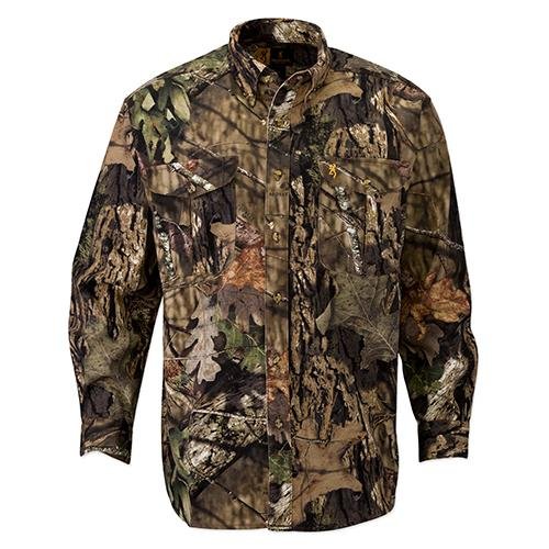0023614371489 - BROWNING WASATCH LONG SLEEVE SHIRT, MOSSY OAK BREAK-UP COUNTRY, X-LARGE