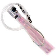 0023644803264 - C & H LIL' STUBBY LURE W/ MONO RIG OYSTER MYLAR