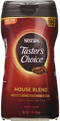 0023700007704 - NESCAFE TASTER'S CHOICE ORIGINAL GOURMET INSTANT COFFEE NET WT 12 OZ( 3 PACK)