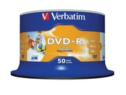 0023942435334 - :: VERBATIM ROH DVD-R 4,7GB VERBATIM 16X AZO/DLP/FPS/NON-ID SP 50 ::