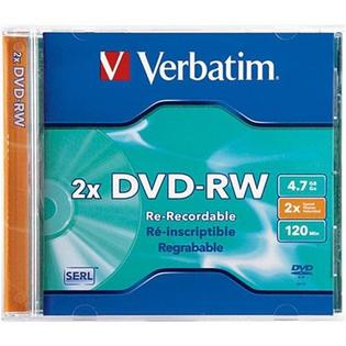 0023942945017 - DVD-RW 4.7GB, 2X RECORDABLE DISC IN JEWEL CASE