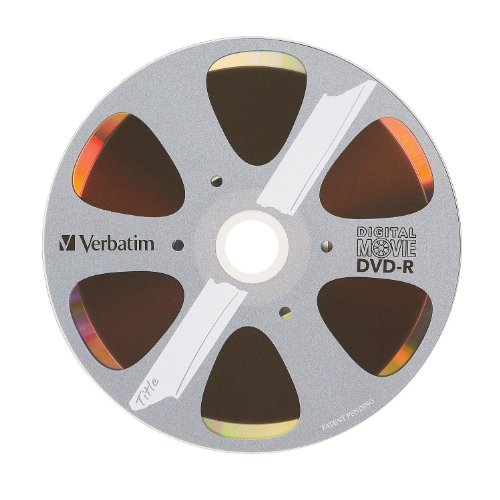 0023942979463 - VERBATIM 4.7 GB 8X DIGITAL MOVIE RECORDABLE DISC DVD-R, 10-DISC 97946