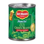 0024000000877 - DEL MONTE CUT GREEN BEANS - 12 PACK