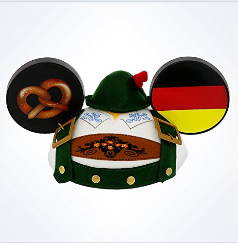 0000240018940 - DISNEY PARKS AUTHENTIC GERMANY GERMAN MICKEY MOUSE EARS HAT NEW ADULT SIZE