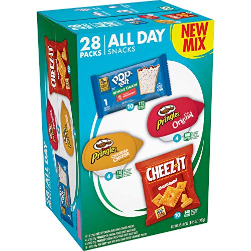 0024100117239 - KELLOGGS ALL DAY SNACKS, VARIETY PACK, GRAB N GO, 32.5OZ (28 COUNT)