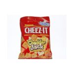 0024100203611 - CHEEZ-IT CHEDDAR JACK BAKED SNACK CRACKERS 12 BAGS