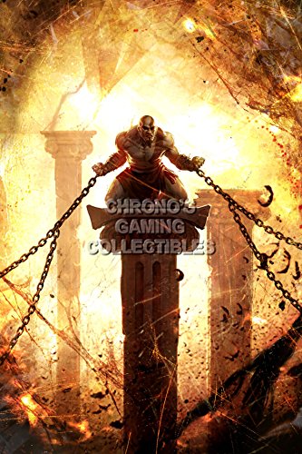 Poster Cartaz God of War Playstation PS3 PS4