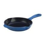 0024147231431 - ENAMELED CASTANHA IRON SKILLET - SIZE: 9-IN., COLOR: MARSEILLE