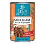 0024182002843 - ORGANIC CHILI BEANS WITH JALAPENOS AND RED PEPPERS