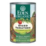 0024182011357 - ORGANIC DICED TOMATOES WITH GREEN CHILIES CANS