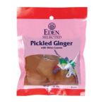 0024182301021 - PICKLED GINGER SLICED WITH SHISO LEAVES PACKAGE 2.2 LB