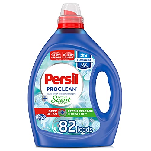 0024200049454 - PERSIL PERSIL PROCLEAN LIQUID LAUNDRY DETERGENT, ACTIVE SCENT BOOST, 2X CONCENTRATED, 82 LOADS, 82.5 FL OZ