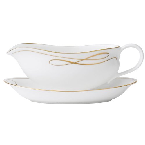 0024258443020 - WATERFORD CHINA BALLET GOLD GRAVY BOAT STAND