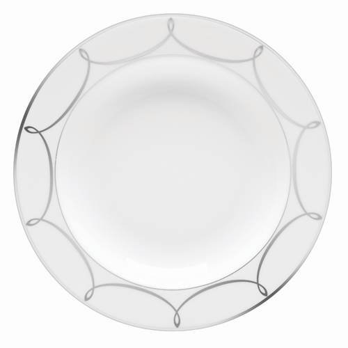 0024258498440 - WATERFORD CHINA LISMORE ESSENCE RIM LARGE SOUP BOW PLATE. 9. THIS LISTING IS FOR A SET OF TWO PLATES. THIS SOUP BOWL PLATE IS RENDERED IN BEAUTIFUL FINE CHINA AND PAIRS PERFECTLY WITH FLATWARE AND CRYSTAL FROM THE LISMORE ESSENCE COLLECTION. WATERFORD F