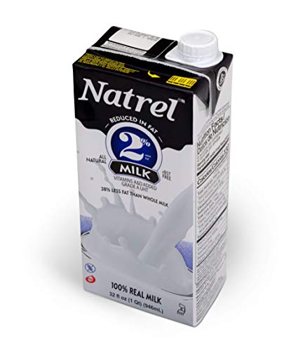0024321930204 - NATREL MILK 2%, 32 OUNCE (PACK OF 6)