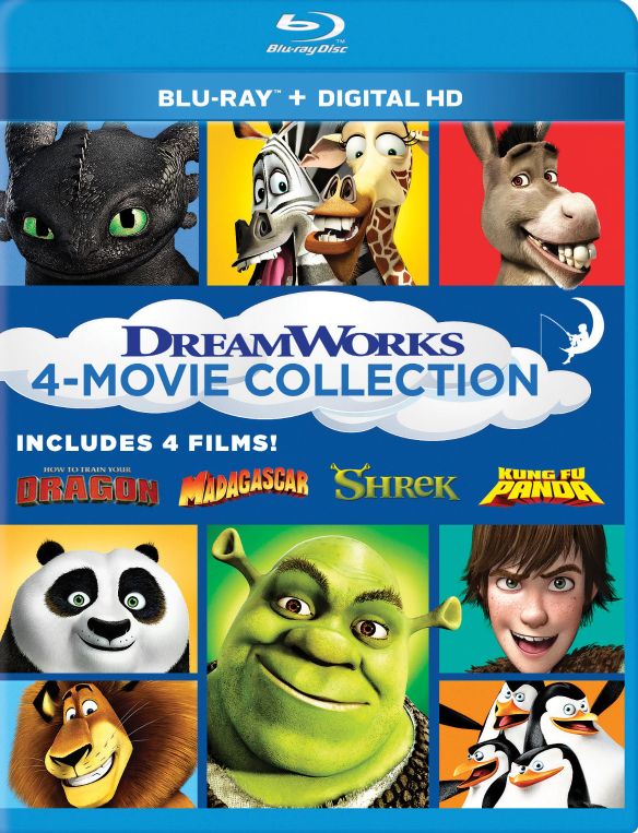 0024543219545 - DREAMWORKS 4-MOVIE COLLECTION