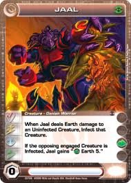 0024543493624 - CHAOTIC SINGLE CARD UNCOMMON #23 JAAL