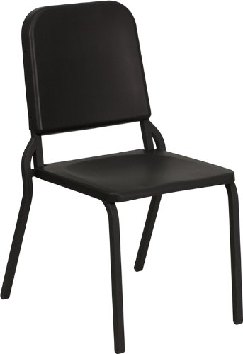 0024972646738 - FLASH FURNITURE HF-MUSIC-GG HERCULES SERIES BLACK HIGH DENSITY STACKABLE MELODY BAND/MUSIC CHAIR
