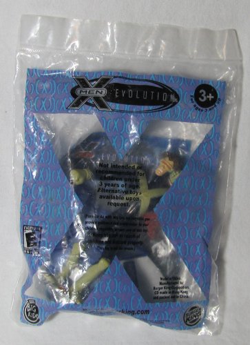 0025188060318 - CYCLOPS X-MEN EVOLUTION BURGER KING TOY WITH CD