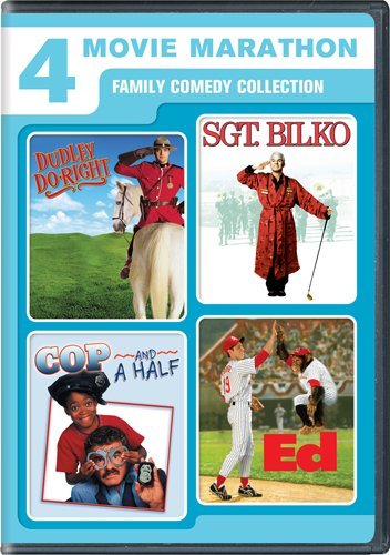 0025192099809 - 4 MOVIE MARATHON: FAMILY COMEDY COLLECTION (DUDLEY DO-RIGHT / SGT. BILKO / COP AND A HALF / ED)