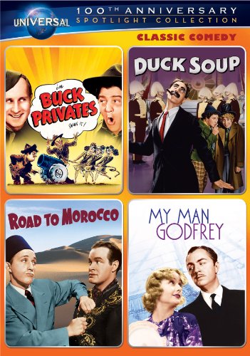 0025192117381 - CLASSIC COMEDY SPOTLIGHT COLLECTION (BUCK PRIVATES / DUCK SOUP / ROAD TO MOROCCO / MY MAN GODFREY)