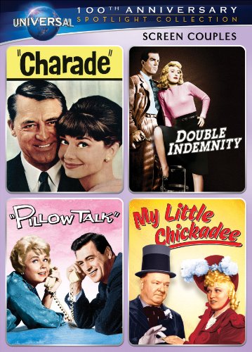 0025192118593 - SCREEN COUPLES SPOTLIGHT COLLECTION : CHARADE / DOUBLE INDEMNITY / PILLOW TALK / MY LITTLE CHICKADEE (UNIVERSAL'S 100TH ANNIVERSARY)