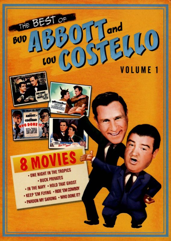 0025192159619 - THE BEST OF BUD ABBOTT AND LOU COSTELLO, VOL. 1 (FULL FRAME)
