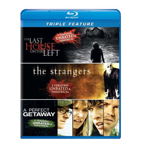 0025192159688 - THE LAST HOUSE ON THE LEFT / THE STRANGERS / A PERFECT GETAWAY TRIPLE FEATURE