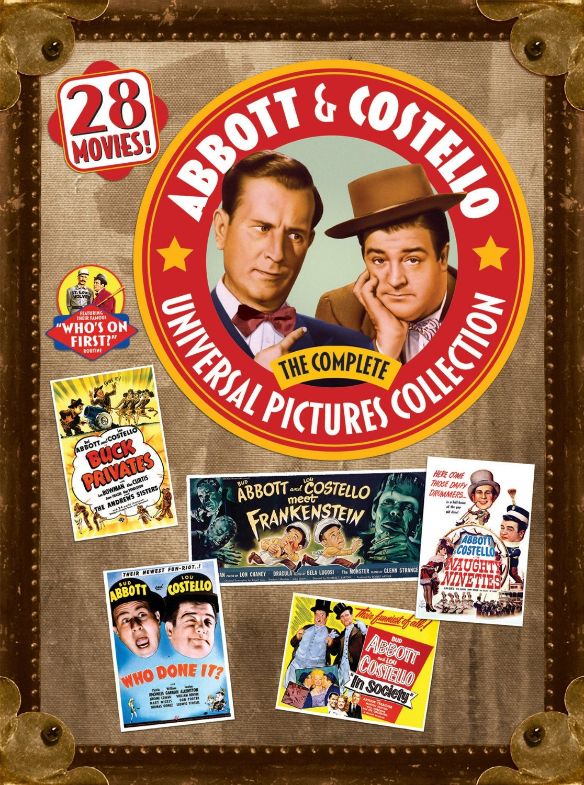 0025192235450 - ABBOTT & COSTELLO: THE COMPLETE UNIVERSAL PICTURES COLLECTION (FULL FRAME)